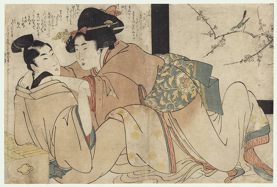 880px x 594px - Japanese Shunga Prints â€“ Art or Pornography? | Toshidama Japanese Prints