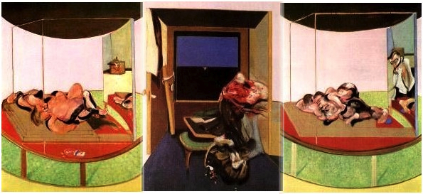 Francis Bacon, Triptych Inspired by TS Eliot's Sweeney Agonistes 1967